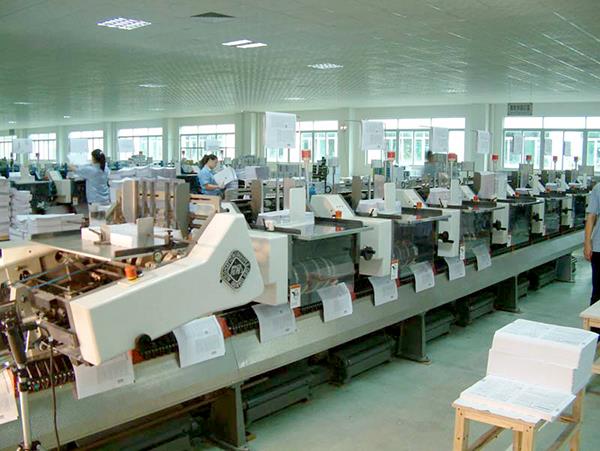 說明書裝訂，成型